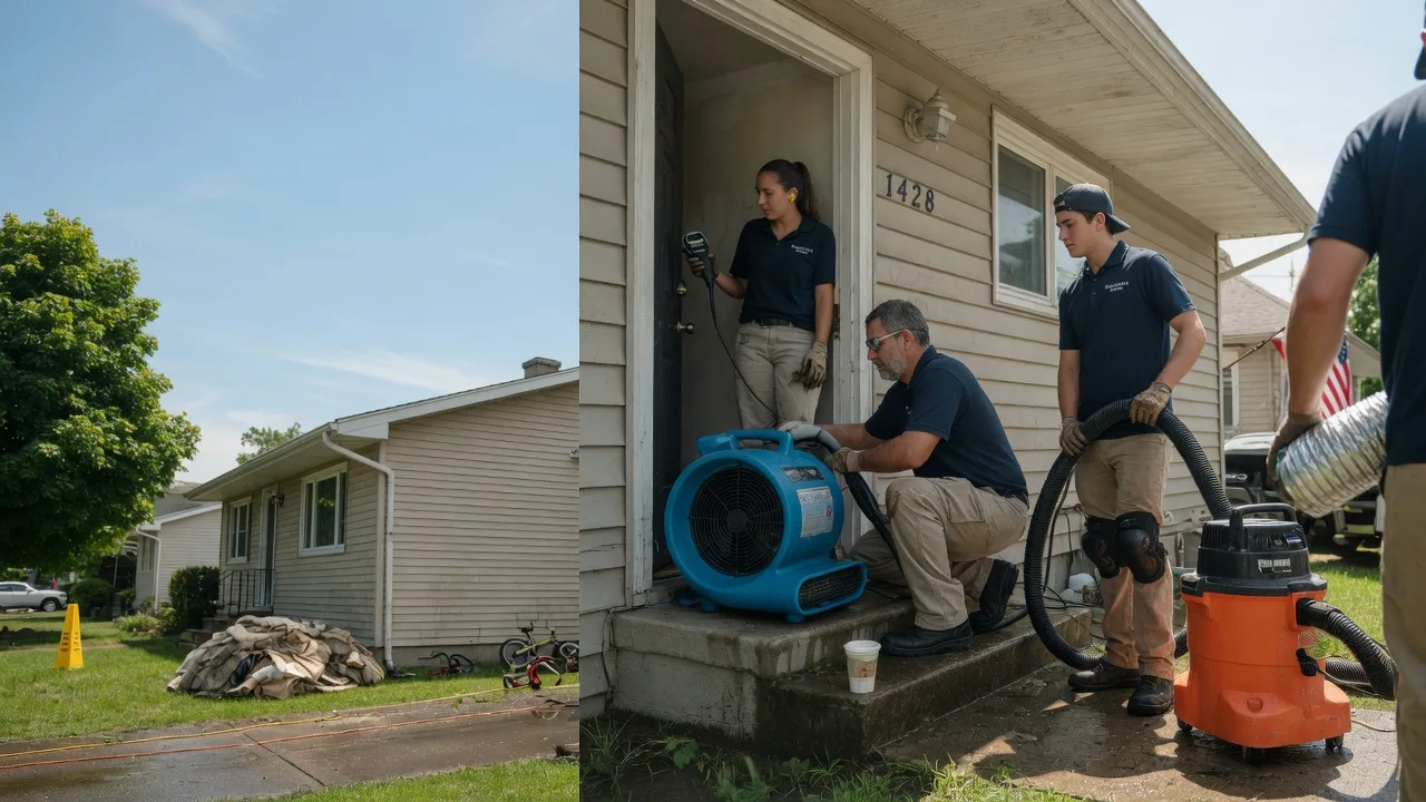 Water Damage Restoration in Carlock, IL near me